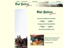 Tablet Screenshot of gut-katers.de